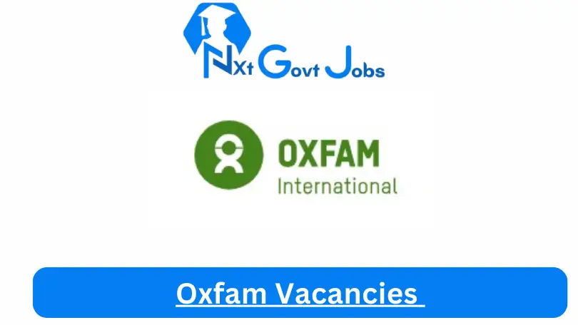 Oxfam Vacancies