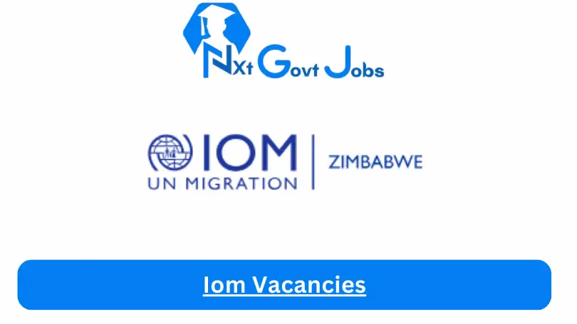 Iom Vacancies