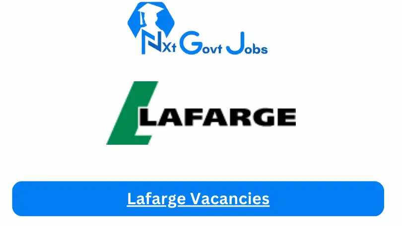 Lafarge Vacancies