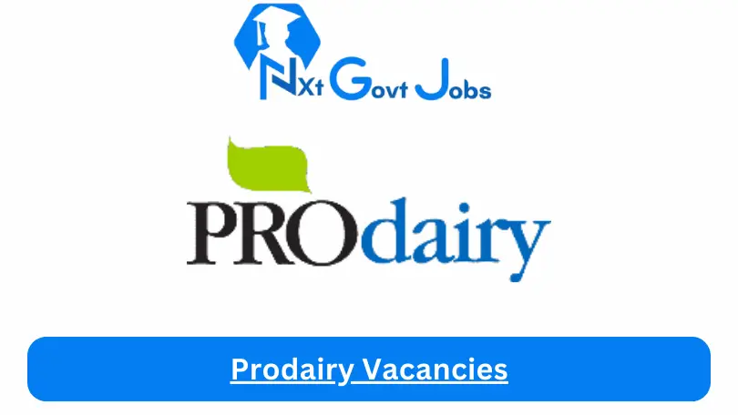 Prodairy Vacancies